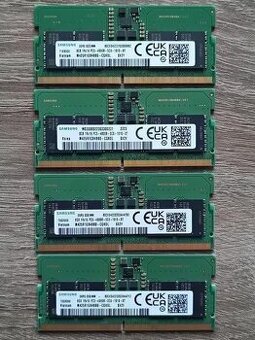 MICRON 16GB DDR5 a Samsung 8GB DDR5 SoDimm - Nové