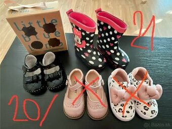 TOPÁNKY veľ. 20/21,22,23 a 25,26 (tenisky, čižmy,sandály)