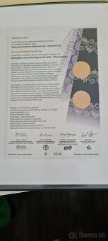 Modrotlač - Pamätný list