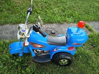 Elektrická motorka M8 - Modrá
