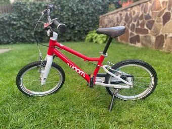 Woom 3 cerveny bicykel