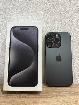 iPhone 15 Pro 128gb Black Titanium