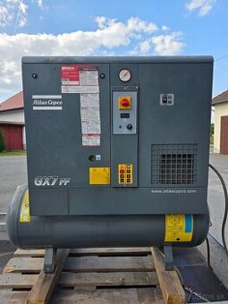 Skrutkovy kompresor atlas copco GX7 FF