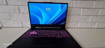 ASUS TUF Gaming F15, rok používaný, top stav, RTX 2050, 512G