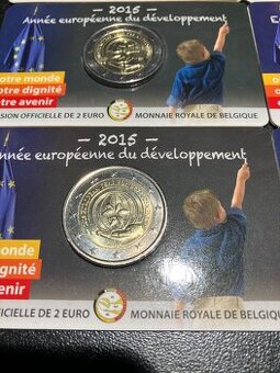 2 euro 2015 Belgicko cc.BU (NL) karta