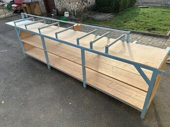 Kovový pracovný stôl - 1