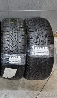 Zimné pneumatiky 205/50 R17 PIRELLI DOT3219 - 1
