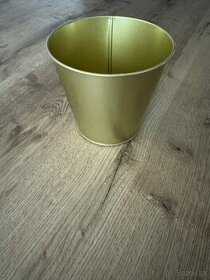 Zlatý kvetináč IKEA DAIDAI, výška 12cm