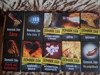 Dominik Dán-zbierka knižných titulov