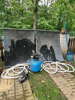 Systém na ohrev a filtráciu bazéna