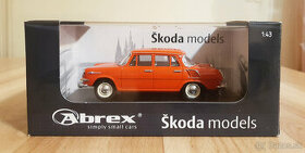 Abrex Škoda 1000 MB oranžovo červená (Orange Red) 1:43 - 1
