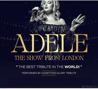 Vstupenky na koncert Adele - the show from london