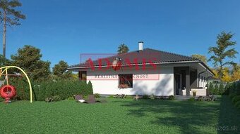 4-izb. bungalov, asfalt, vodovod, Ploské 15 km z Košíc