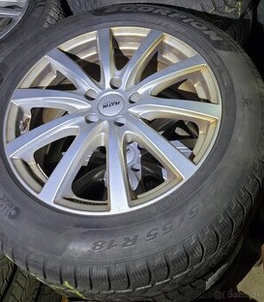 5x112,r18,8J,et35,Platin- 235-55-18 -TOP stav