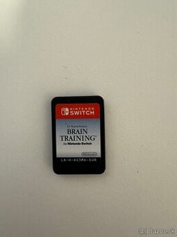 predám brain training na nintendo switch v prípade ak nedvíh