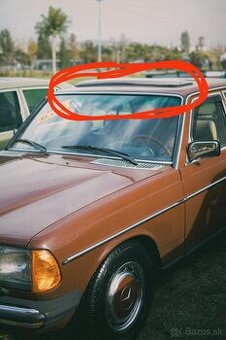 W123 deflektor na stresne okno
