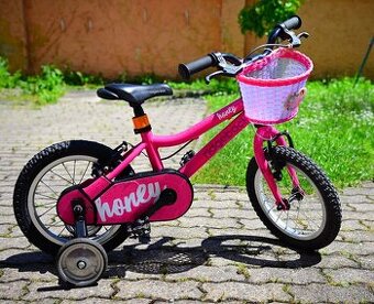 Detský dievčenský bicykel