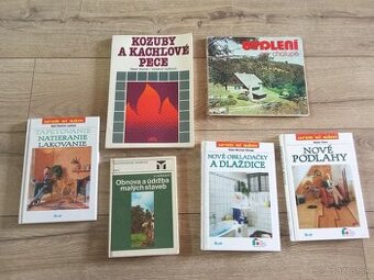 6 x remeslna kniha , pre chaluparov,kutilov,majstrov