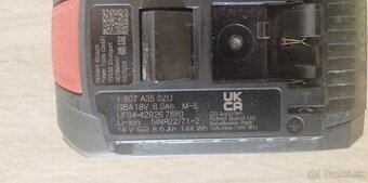 Akumulátorova pištol na kartuše Bosch 18V-600