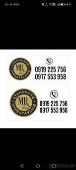 Sťahovanie a likvidácia MR-Luxury 0919225756
