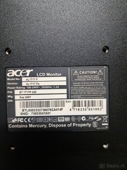 Acer LCD Monitor