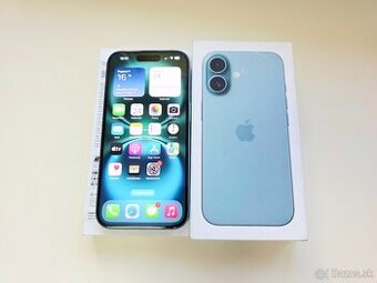 Apple iPhone 16 128GB TEAL Top Stav
