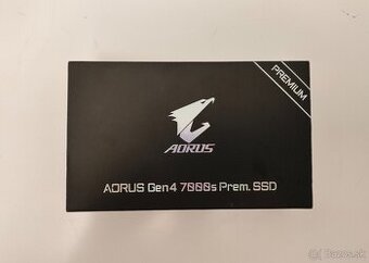 NOVY GIGABYTE Aorus gen4 7000s PREM ssd 2tb