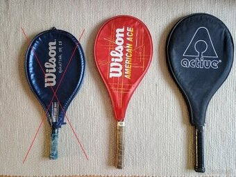 tenisové rakety WILSON PRO STAR a ACTIVE ACT 1502