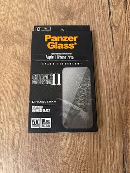 Tvrdené sklo UWF Ceramic II s aplikátorom pre iPhone 17 Pro