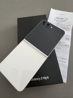 Samsung Galaxy Z Flip 5, komplet balenie - TOP stav