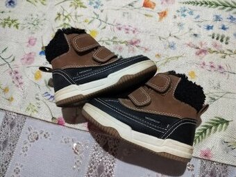 Detské chlapčenské zimné topánky v.26