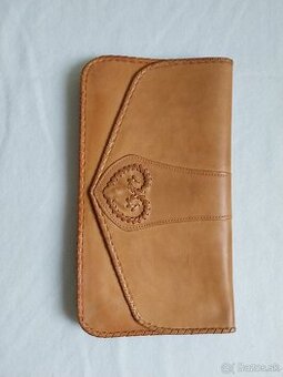 Kožená listová kabelka