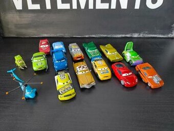 Kovové autíčka z rozprávky Cars