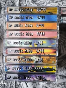 MC kazety originalky disco 90 roky