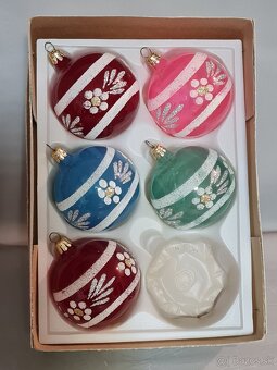 Retro Vianočné ozdoby a svetielka