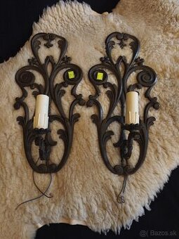 Elegantné nástenné lampy s dušou starých čias