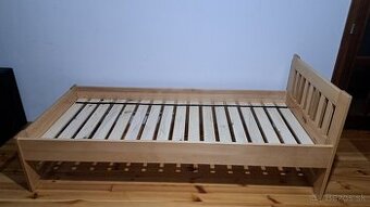 Predám masívnu bukovú posteľ 200x90