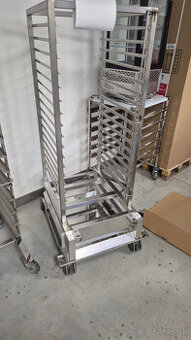 Nerezový zavážecí vozík 17x GN 2/1 - Rational SCC 202