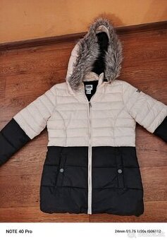 Dievčenská, dámska  značková Karl Lagerfeld zimná bunda