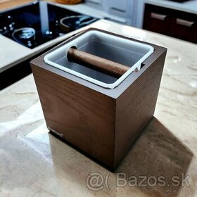 odklepávací box na kávu - drevený (hnedý) - JoeFrex