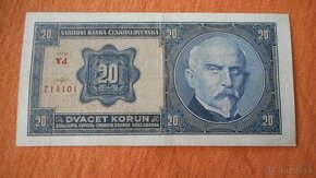 Bankovky - ČSR - 20