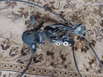 Predám zadný prehadzovac +pašku shimano