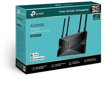 Predám WiFi router TP-Link Archer AX53, WiFi6