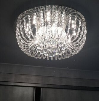 Nové designové stropní svítidlo na 9 žárovek (50 cm)