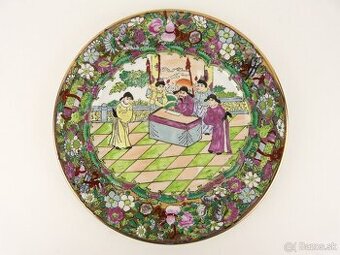 Porcelánový Tanier - Famille Rose