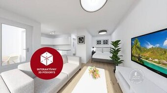AXIS REAL | 1-izb. úplne nový byt, KLÍMA Lodžia, Pivnic