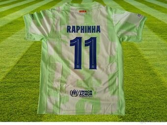 RAPHINHA zelený dres FC Barcelona
