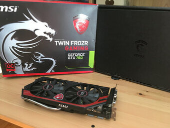 MSI TwinFrozr nVidia GTX 760 2GB