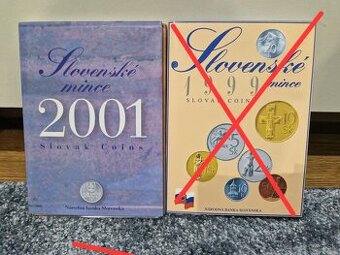 Slovenské Mince 1999/2001
