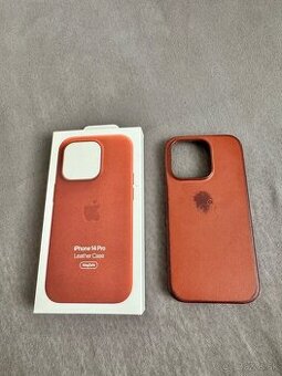 Apple original Leather case pre iPhone 14 Pro